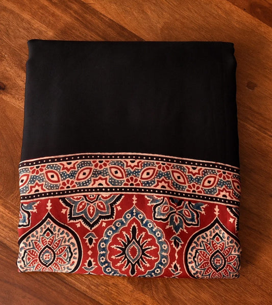 Ajrack model Silk print - red