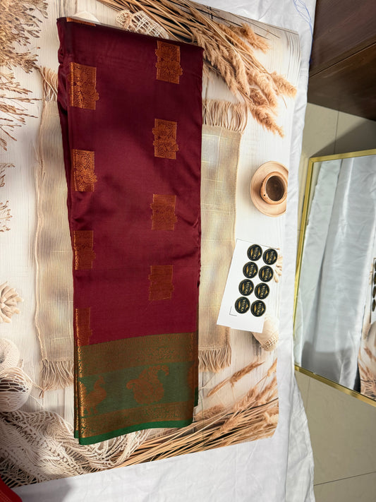 Viscose soft Silk Saree -4