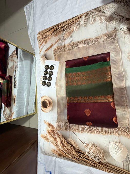 Viscose soft Silk Saree -5