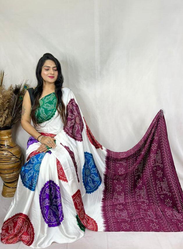 Gajji Modal silk- wine colour super soft