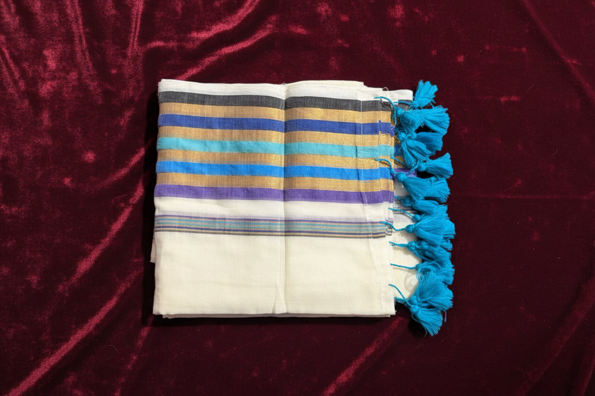 Onam special saree Mulcotton ~11