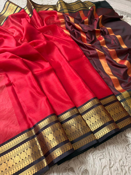 Mysore crepe silk saree- Rashmika -1