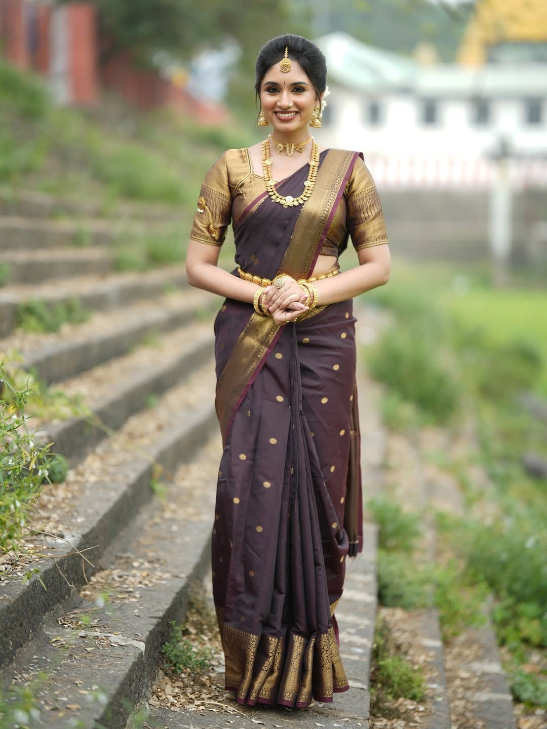 Banarasi Semi Katan silk