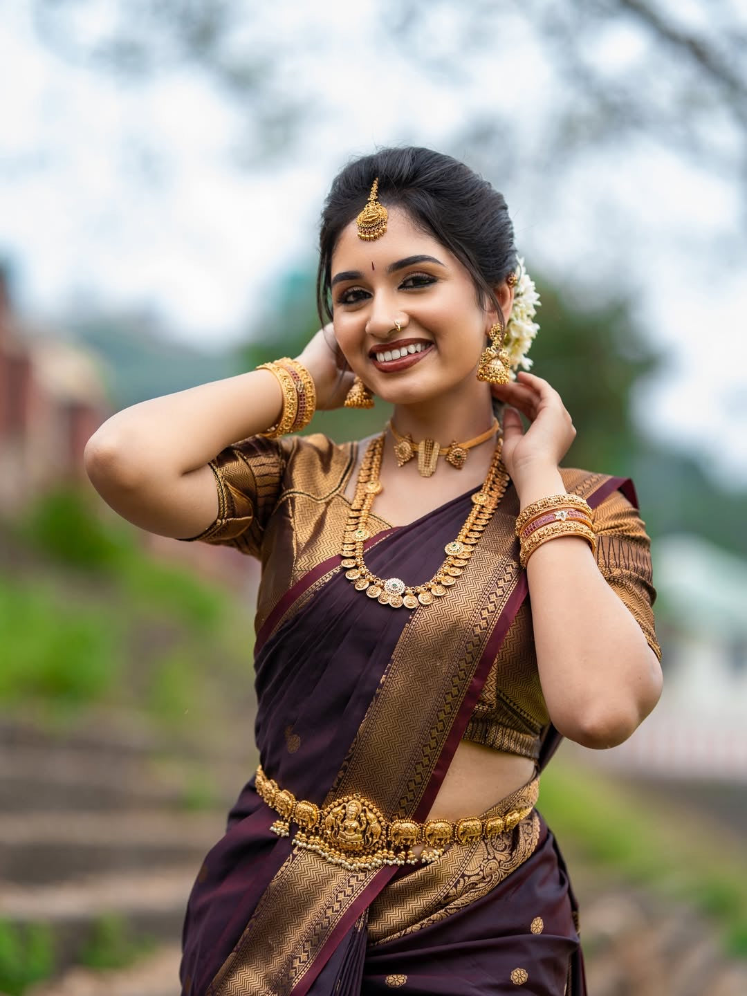 Banarasi Semi Katan silk