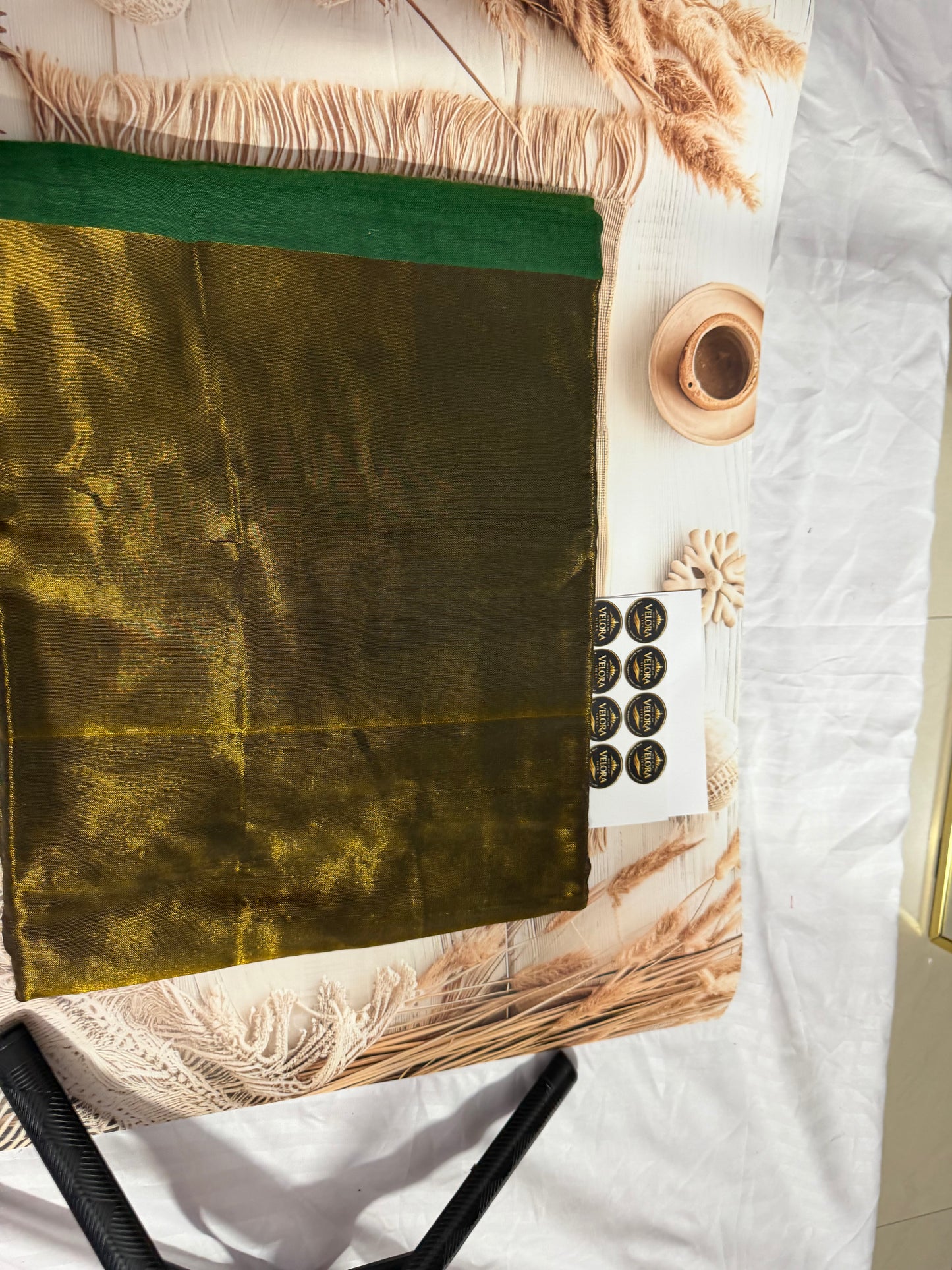 Celebrity inspired Kadhi cotton saree