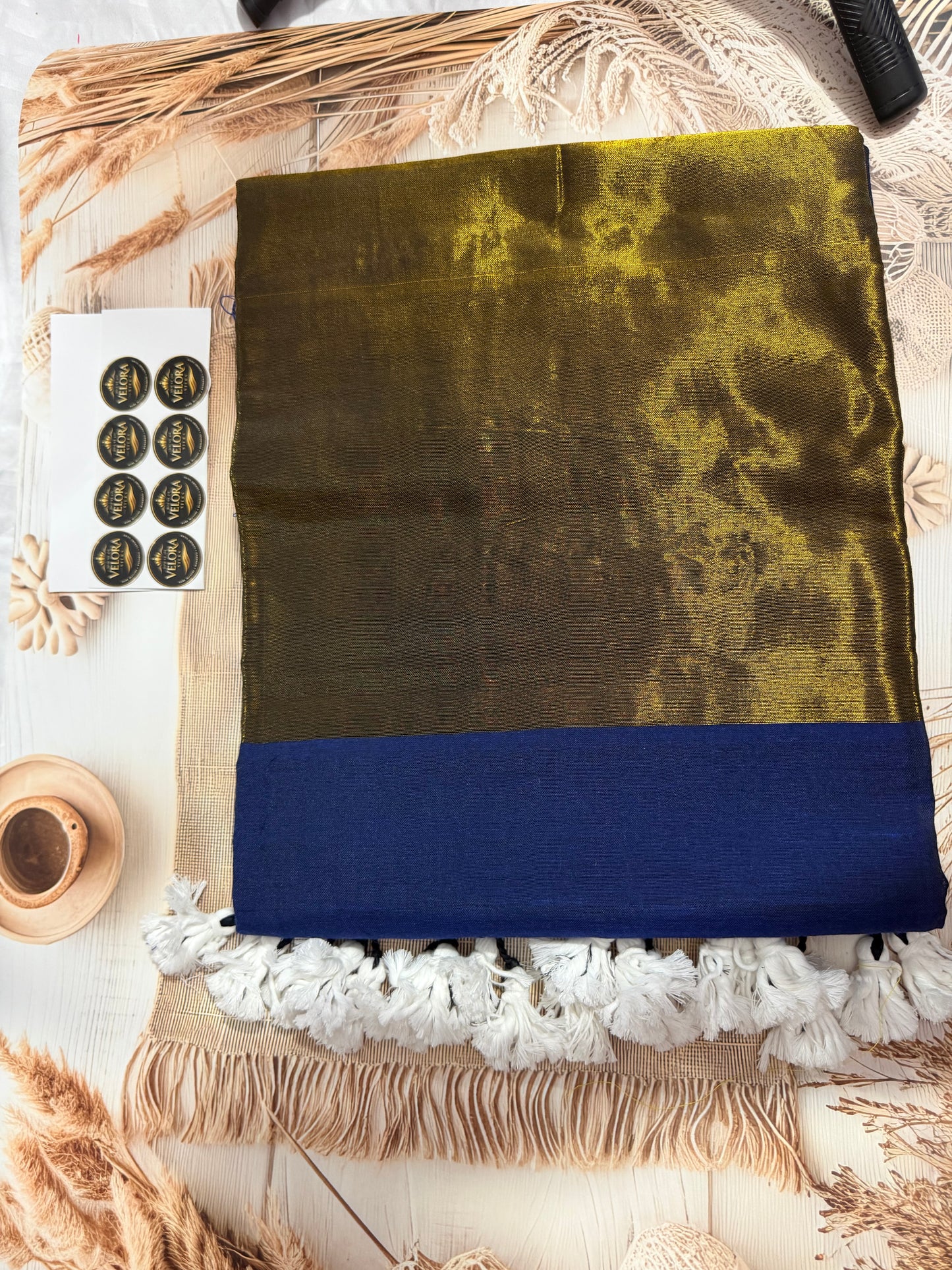 Celebrity inspired Kadhi cotton saree