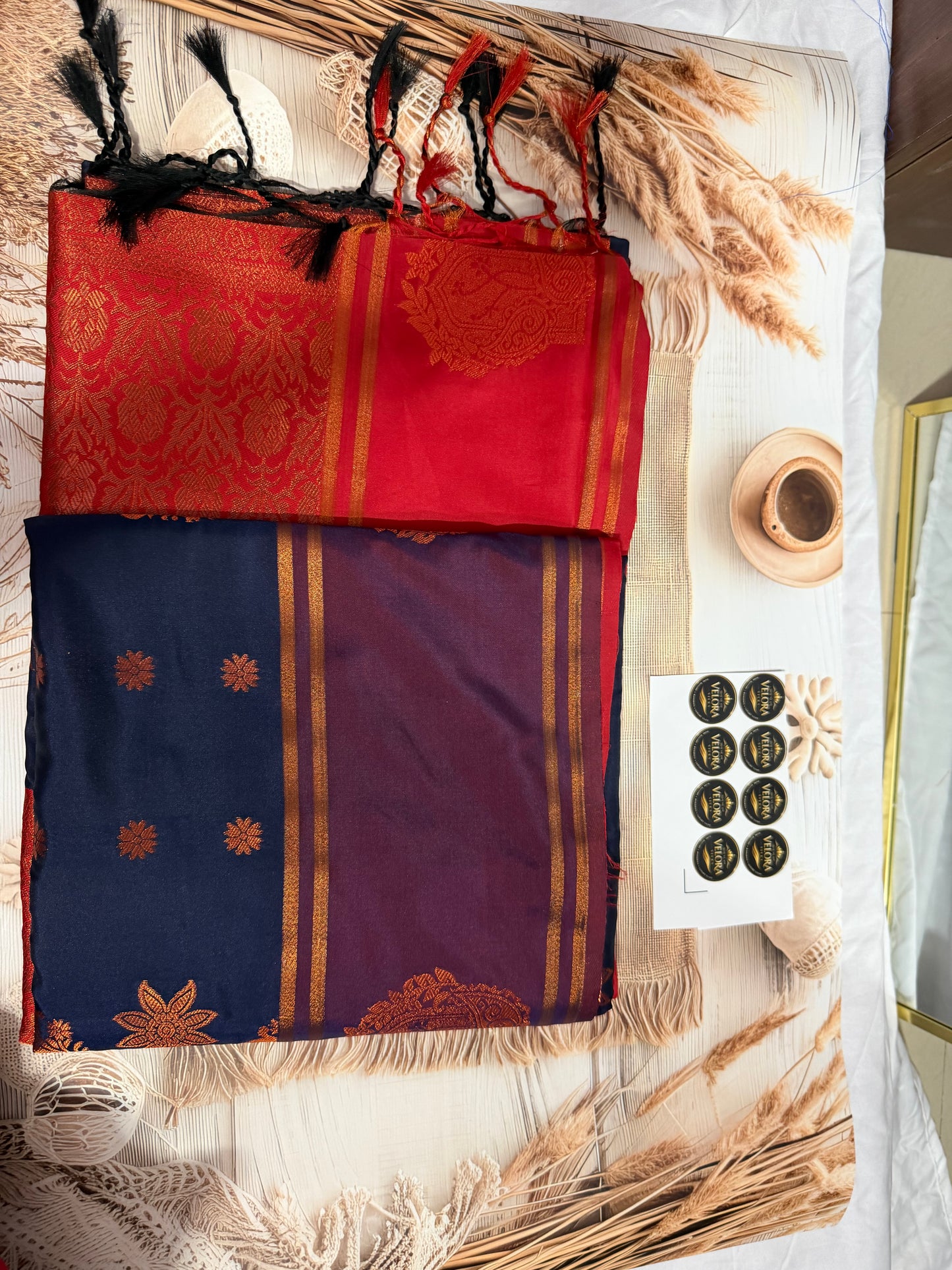 Viscose soft Silk Saree -4