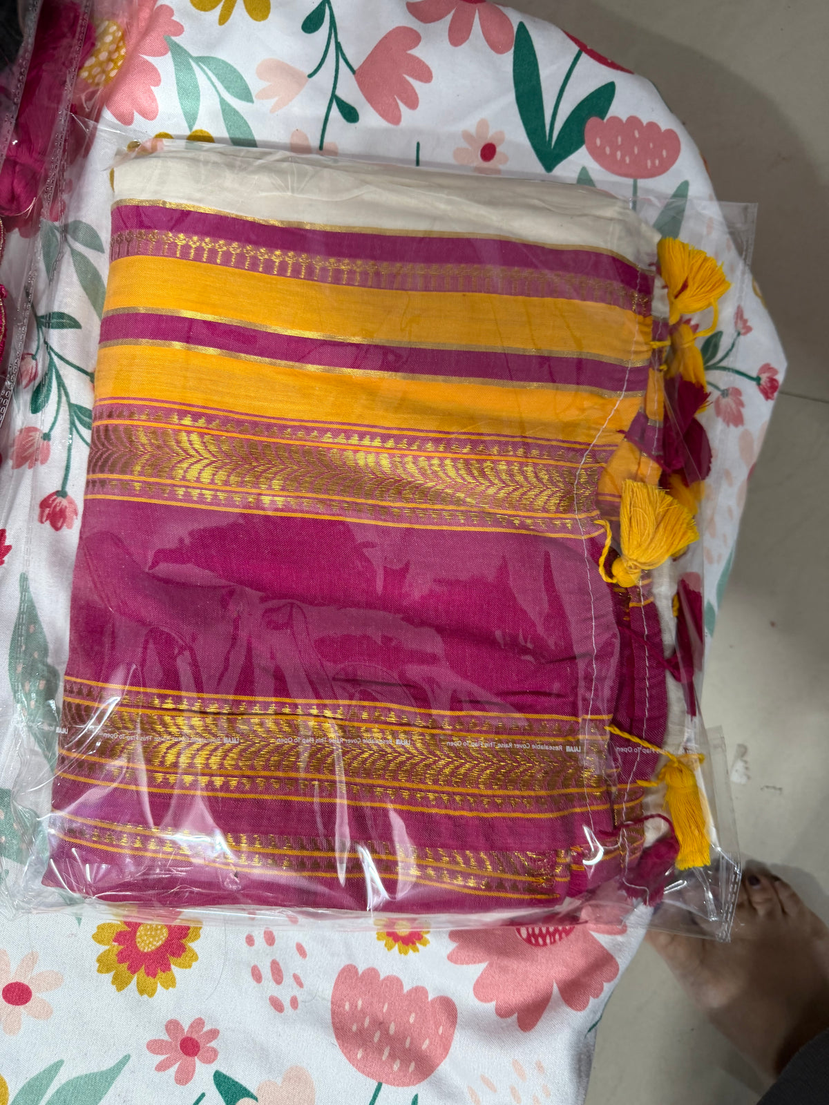 Onam special saree Mulcotton ~8