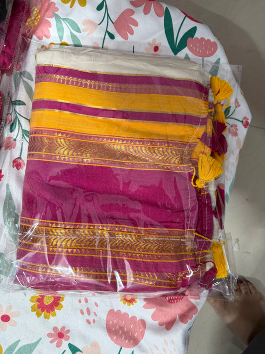 Onam special saree Mulcotton ~8