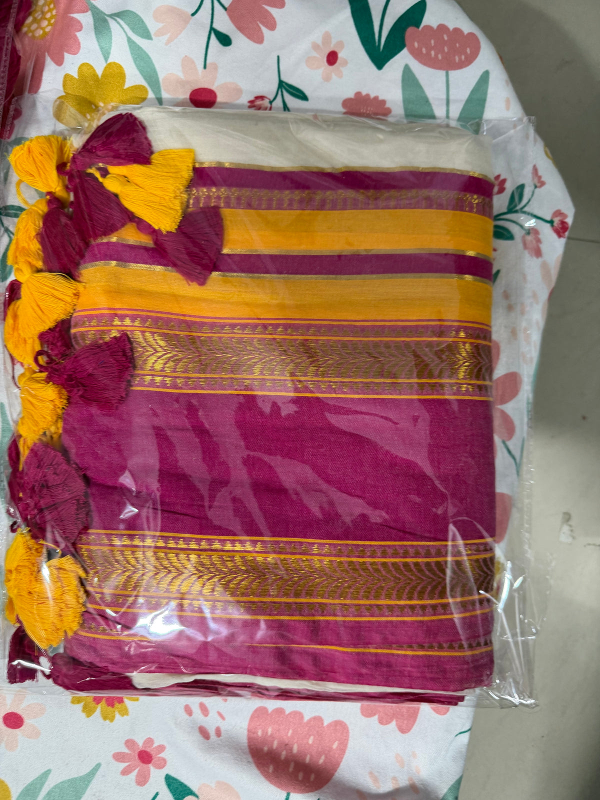 Onam special saree Mulcotton ~8