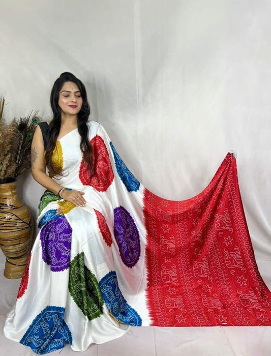Gajji Modal silk- red super soft