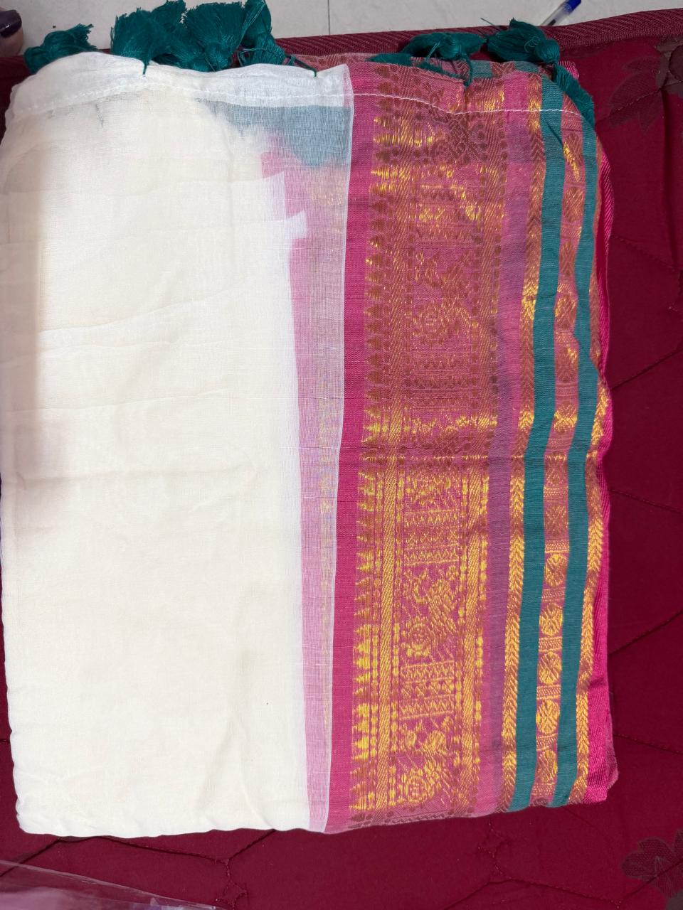 Onam special saree Mulcotton ~9