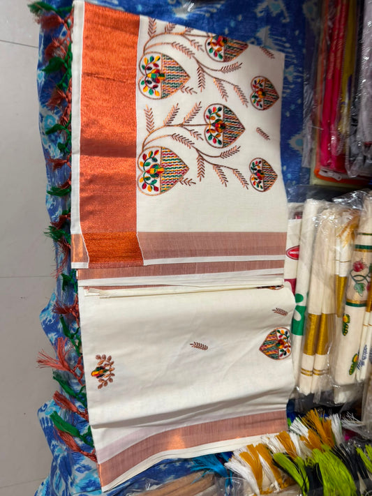 Velora Ivory heart Rust Orange Grace-4🌼 EXTRA 35% OFF