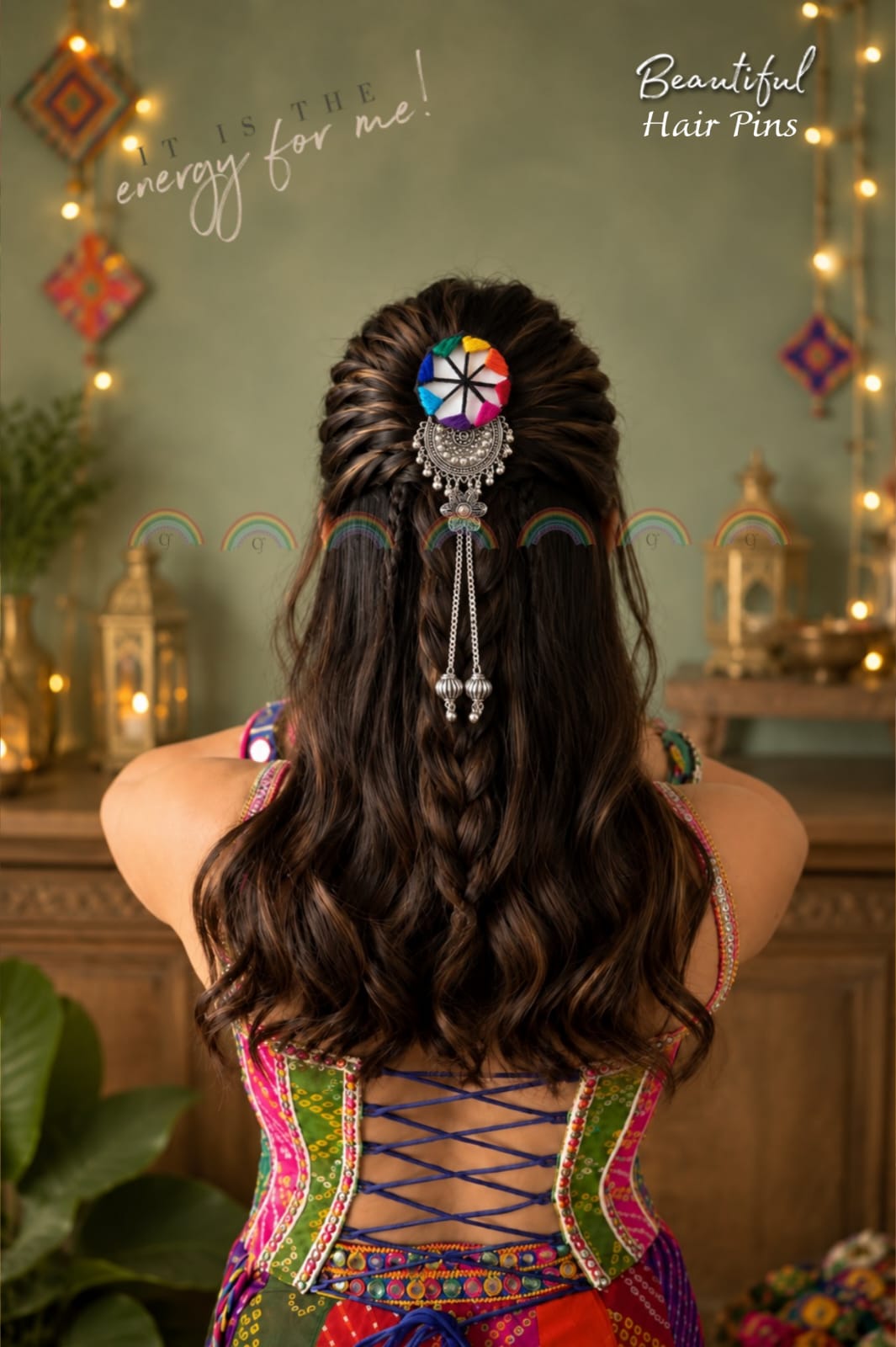 Garba hair accessories 2