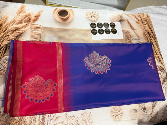 Viscose soft Silk Saree for Women