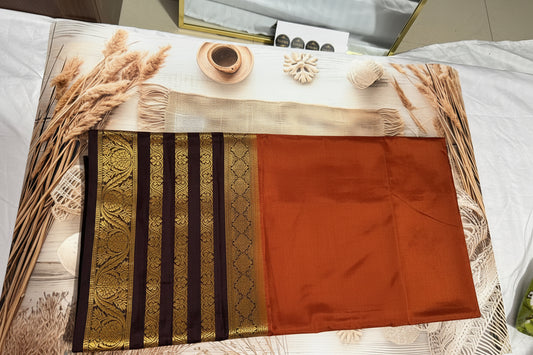 Mysore Crepe silk Saree with Bentex Border