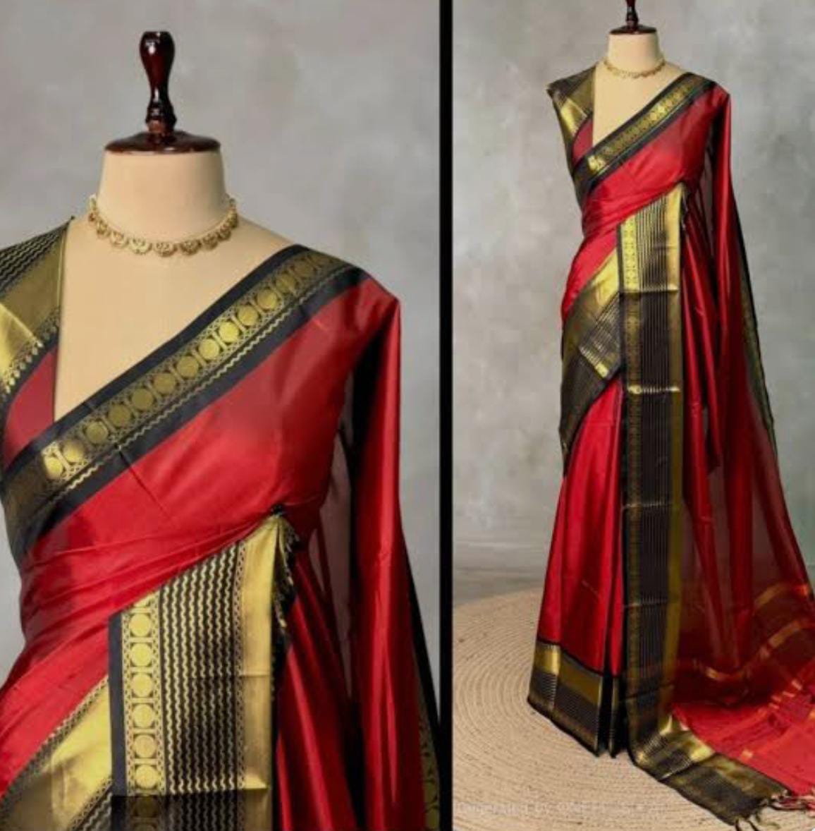 Mysore crepe silk saree- Rashmika -1