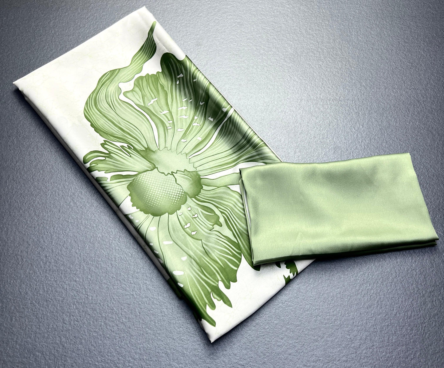 Gajji Modal silk- green